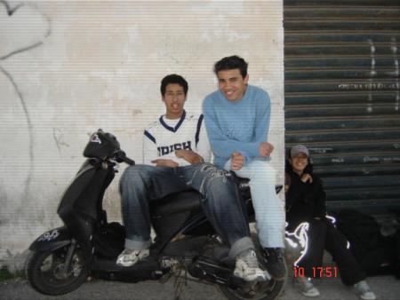 moi et yassine et youssra